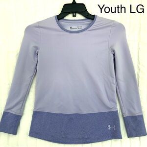 Under Armour Kids' Purple Long Sleeve Shirt